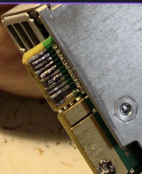 The 24-pin control header, 12 pins per side.