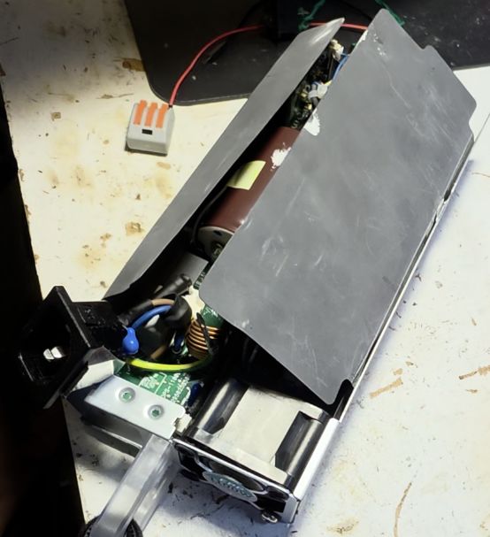 Outer casing removed.