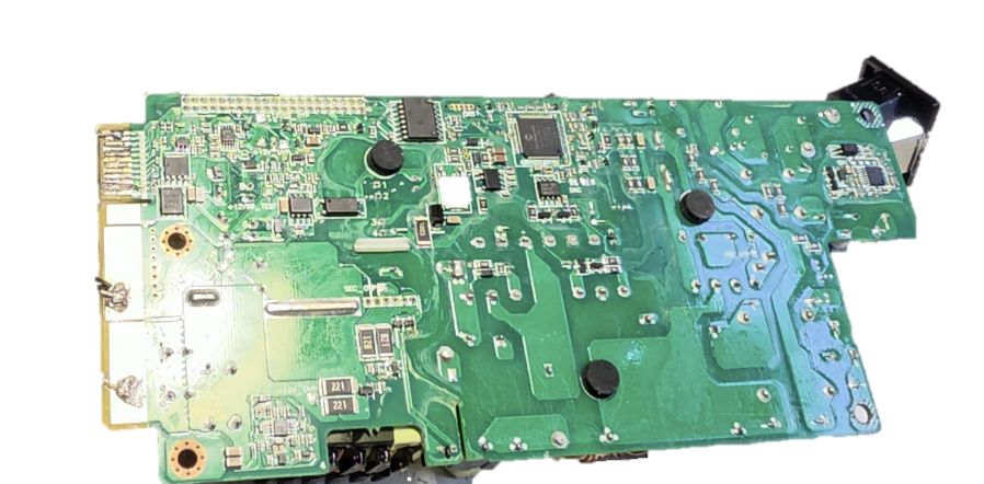 Reverse side of the main board.