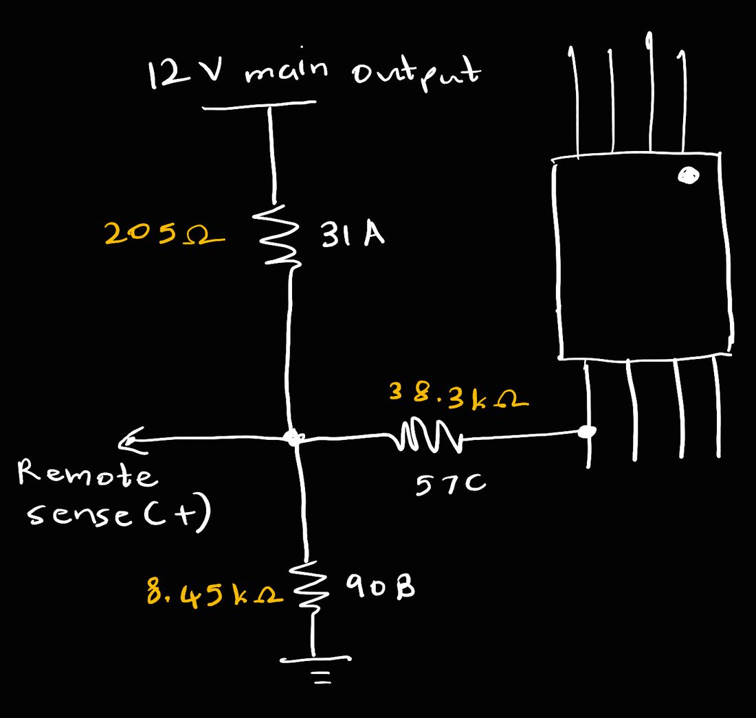 Continuity-tracing the divider's ground return.
