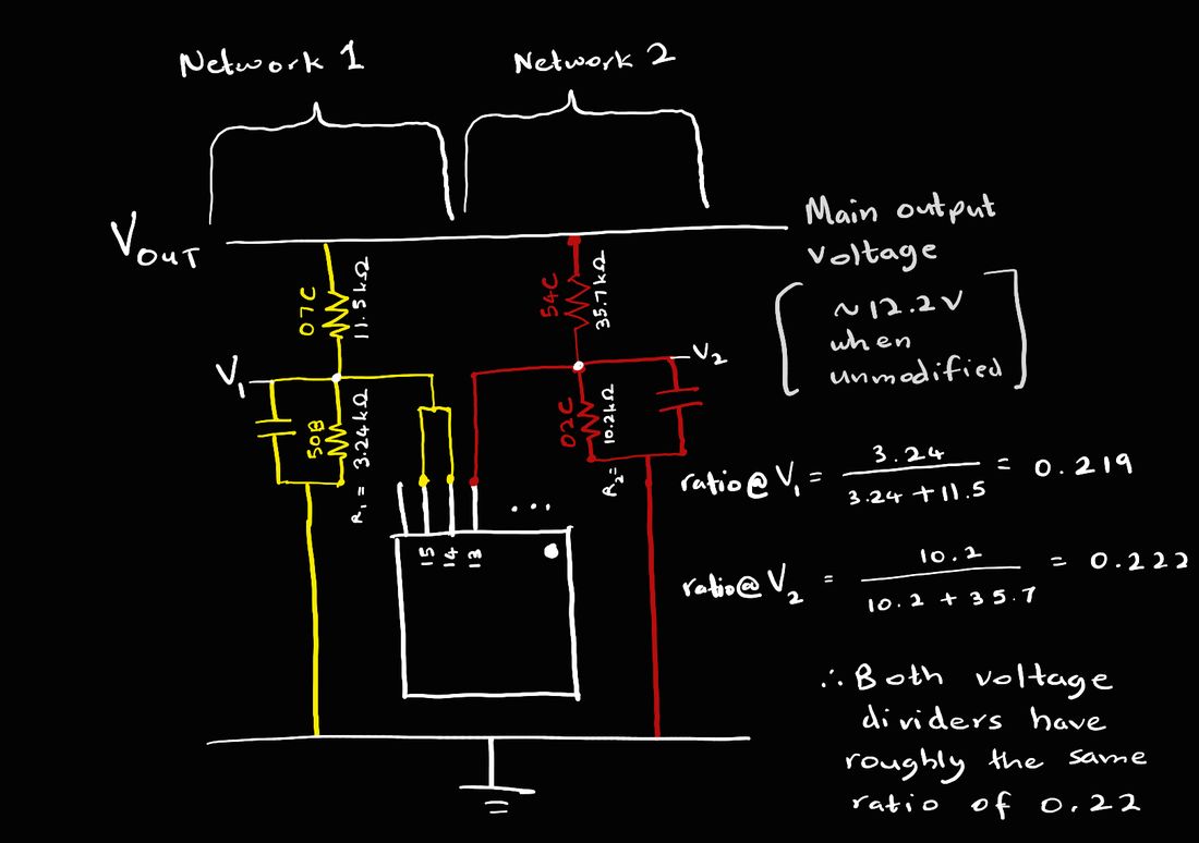 Continuity-confirming the second divider's connection.